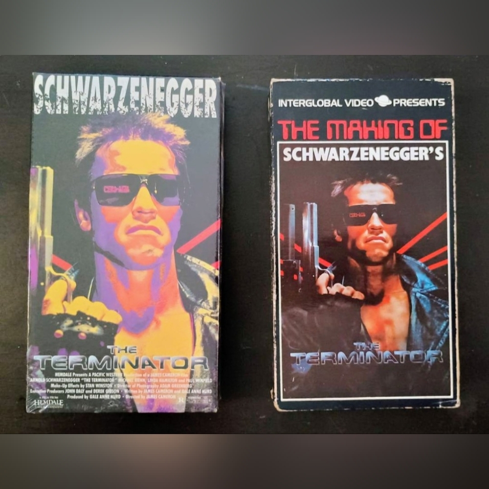 The Terminator VHS Tapes Bundle